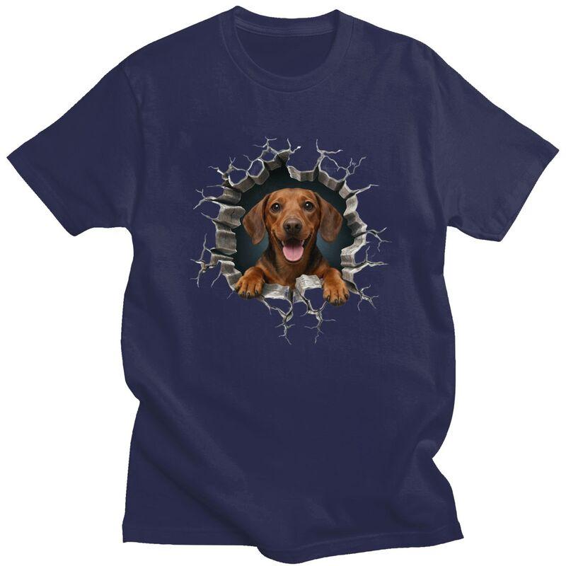 Breaking Through Dachshund Dog T Shirts Men Pure Cotton Tee Tops Anniversary Gift Tshirts Short Sleeve Casual Tshirt Clothing 4XL
Breaking Through Dachshund Dog T Shirts Men Pure Cotton Tee Tops Anniversary Gift Tshirts Short Sleeve Casual Tshirt Clothing 4XL