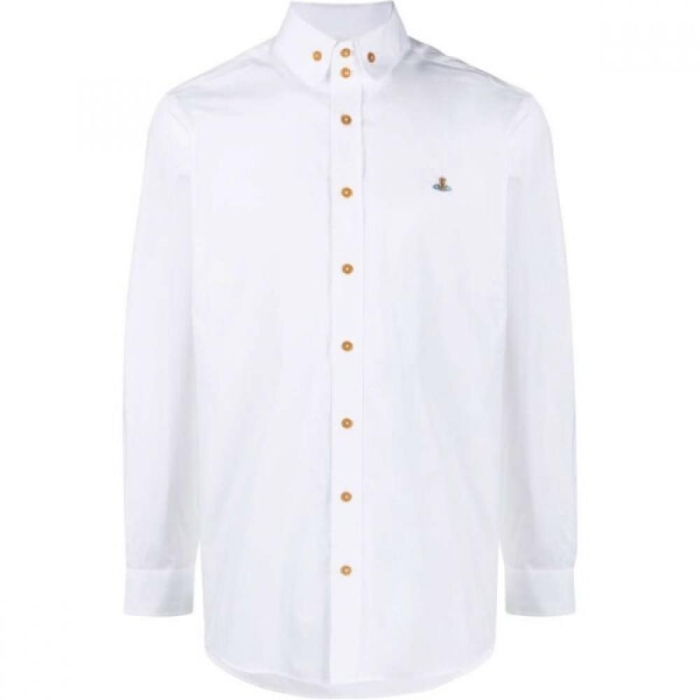 Vivienne Westwood 24ss Vivienne Westwood Orb Logo Embroidery Poplin White Shire 56
Vivienne Westwood 24ss Vivienne Westwood Orb Logo Embroidery Poplin White Shire 56