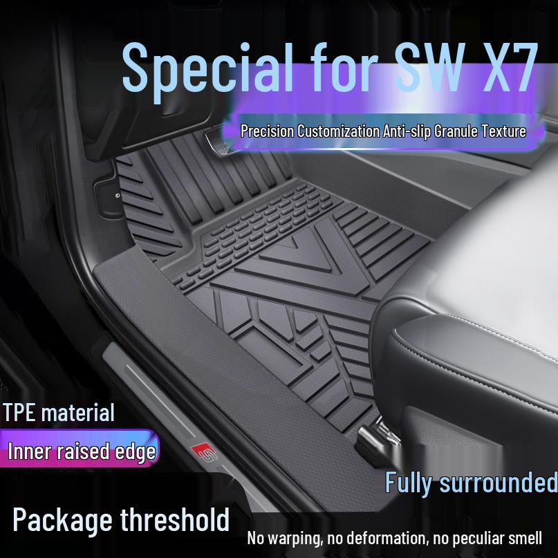 SWM X7 TPE Waterproof Floor Mats & Door Sill Protector Single Layer Upgrade
SWM X7 TPE Waterproof Floor Mats & Door Sill Protector Single Layer Upgrade