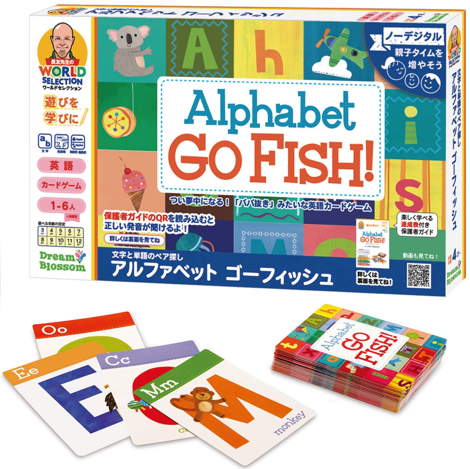 World Selection English Game Find Pairs of Letters and Words Alphabet Go Fish Genuine Mr. Nagatomo s AM3-JNS
World Selection English Game Find Pairs of Letters and Words Alphabet Go Fish Genuine Mr. Nagatomo s AM3-JNS