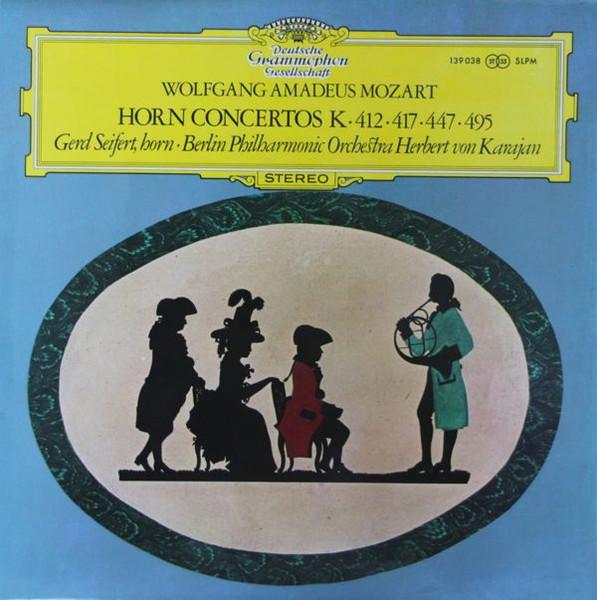 LP Record WOLFGANG AMADEUS MOZART GERD SEIFE Horn Concertos K412417447495 139038 DEUTSCHE GRAMMO UK Classical Used
LP Record WOLFGANG AMADEUS MOZART GERD SEIFE Horn Concertos K412417447495 139038 DEUTSCHE GRAMMO UK Classical Used