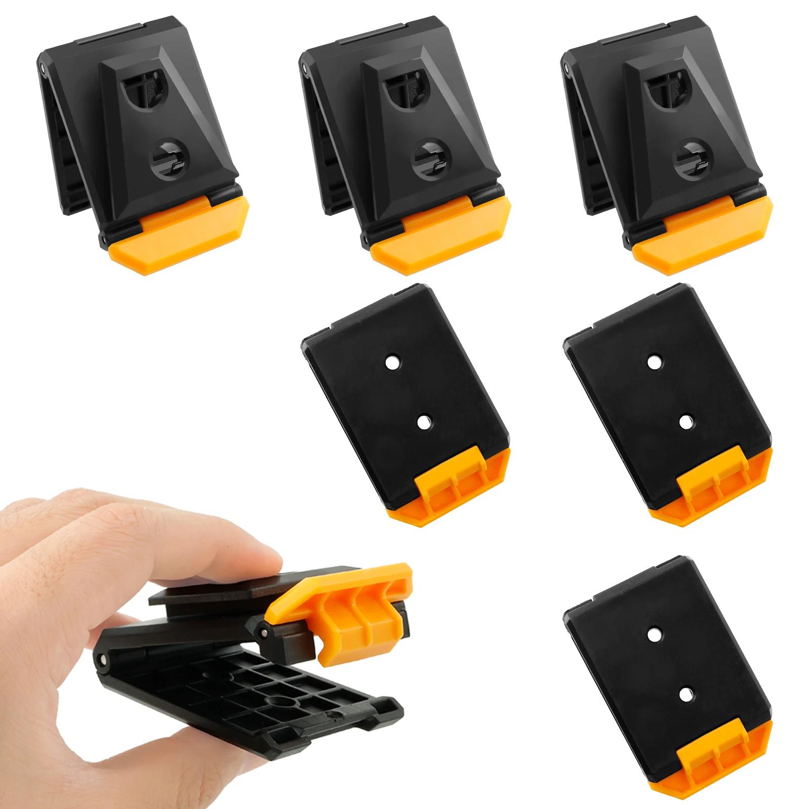 6Pcs Tape Measure Rack Tape Automatic Buckle Measure Thickened Belt Clip Fixed Plastic Portable Tool Holder Clip Durable 6pcs
6Pcs Tape Measure Rack Tape Automatic Buckle Measure Thickened Belt Clip Fixed Plastic Portable Tool Holder Clip Durable 6pcs