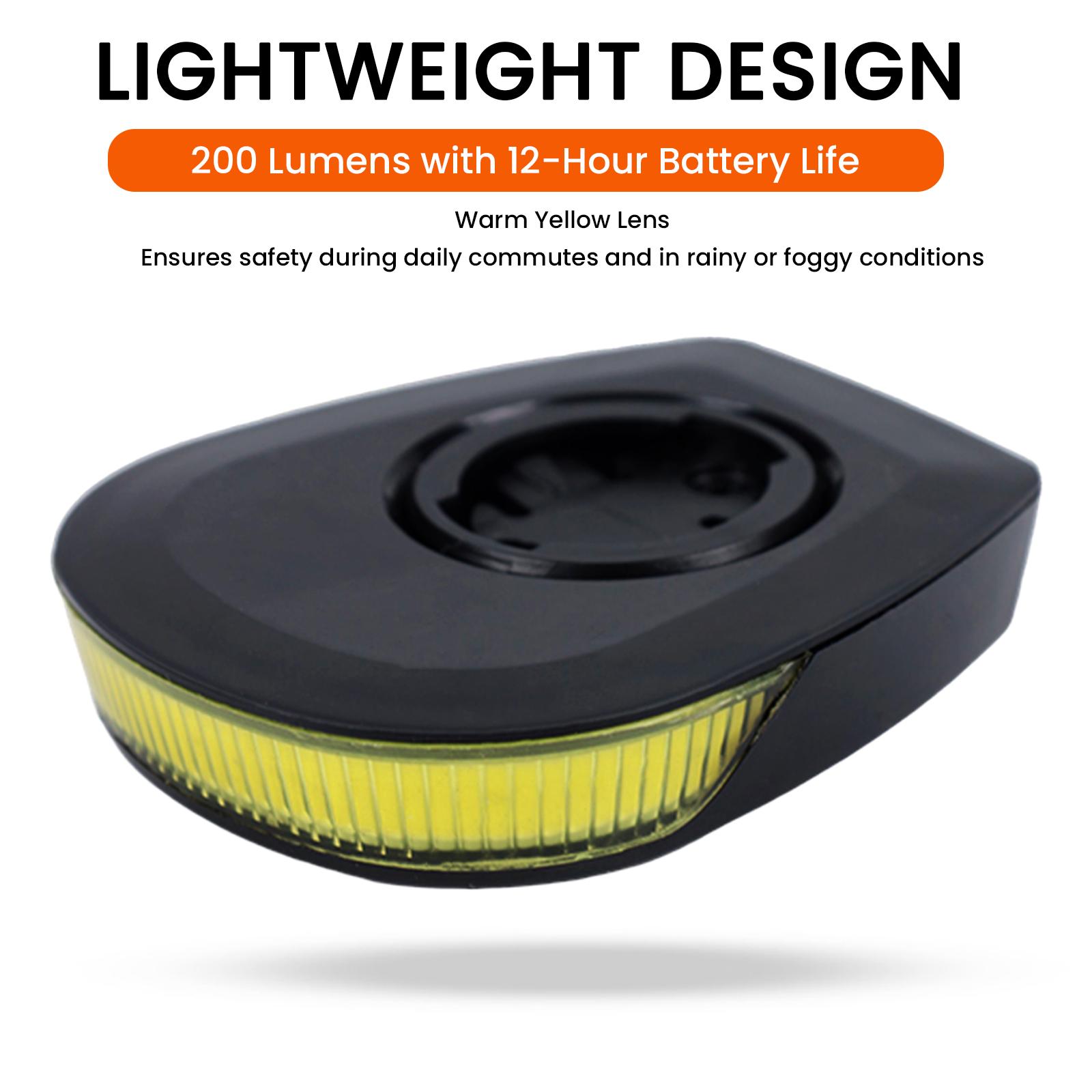Bike Headlight with Computer Mount 6 Mode Bike Front Light Type-C USB Rechargeable COB LED Bicycle Light for Night Riding Safety чорний
Bike Headlight with Computer Mount 6 Mode Bike Front Light Type-C USB Rechargeable COB LED Bicycle Light for Night Riding Safety чорний