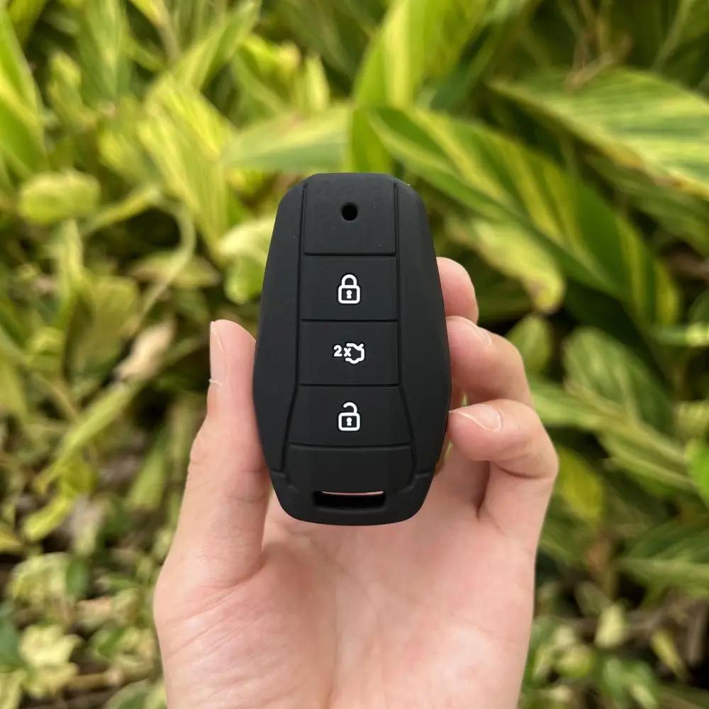 3 Button Silicone Car Fob Key Cover Case Protect Skin Shell Rubber Bag Keychain for JAC VW SOL E10X QX X8 E50 X6 A5E50A E40X X4 чорний
3 Button Silicone Car Fob Key Cover Case Protect Skin Shell Rubber Bag Keychain for JAC VW SOL E10X QX X8 E50 X6 A5E50A E40X X4 чорний