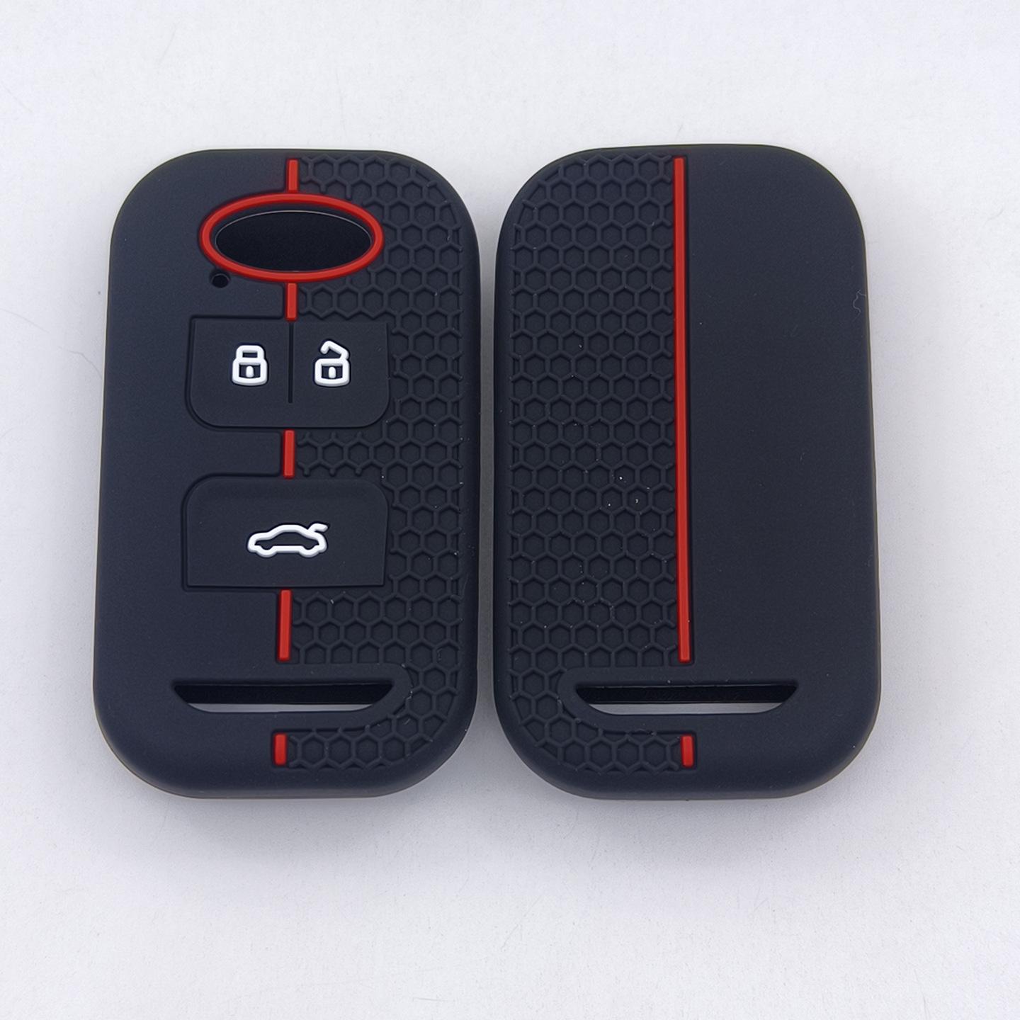 2018 Chery Tiggo 8 Three-Button Key Silicone Cover чорний
2018 Chery Tiggo 8 Three-Button Key Silicone Cover чорний