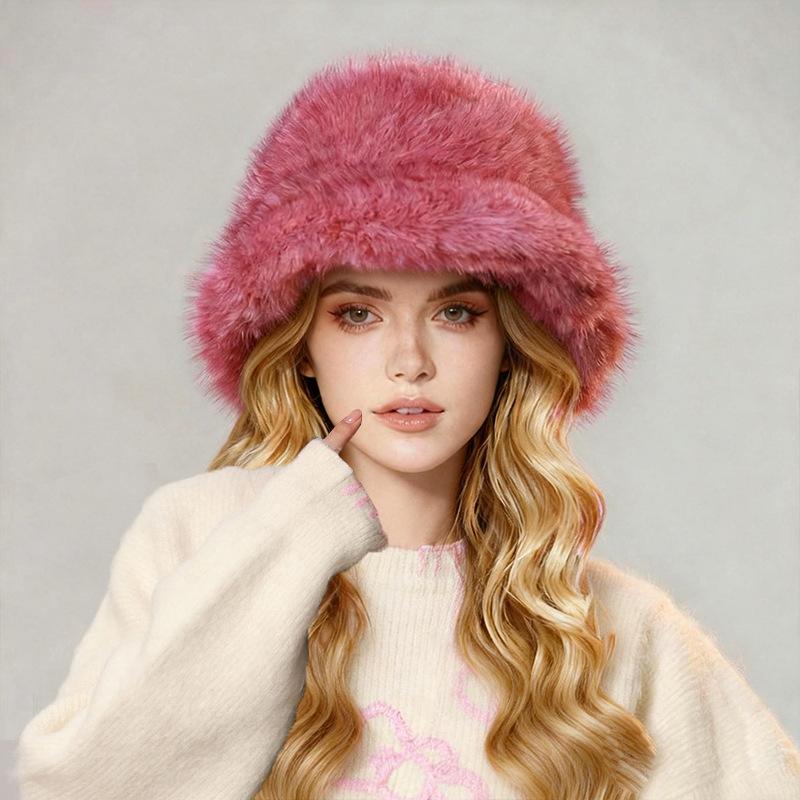 Plush Fisherman Hat Women s Autumn and Winter New Style Adjustable рожевий червоний колір
Plush Fisherman Hat Women s Autumn and Winter New Style Adjustable рожевий червоний колір