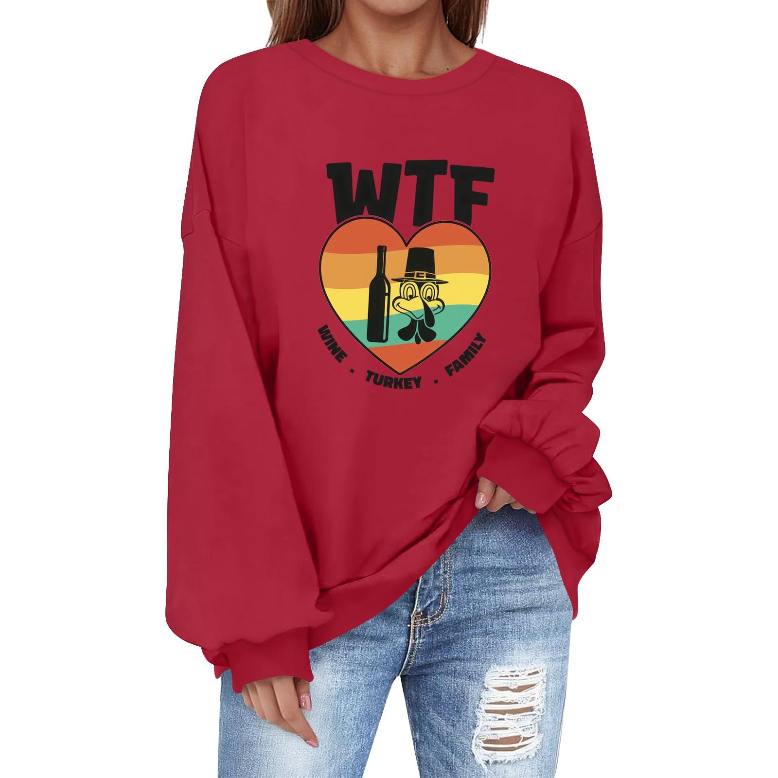 Толстовка большого размера для женщин с круглым вырезом и принтом, с длинным рукавом, рубашки, толстовка S красный
Толстовка большого размера для женщин с круглым вырезом и принтом, с длинным рукавом, рубашки, толстовка S красный