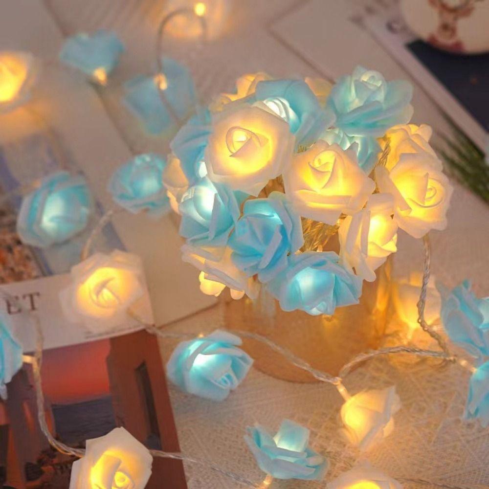 Battery Operated Festival Lantern String Artificial Flower Atmosphere Decorative Lamp Birthday Blue Rose
Battery Operated Festival Lantern String Artificial Flower Atmosphere Decorative Lamp Birthday Blue Rose