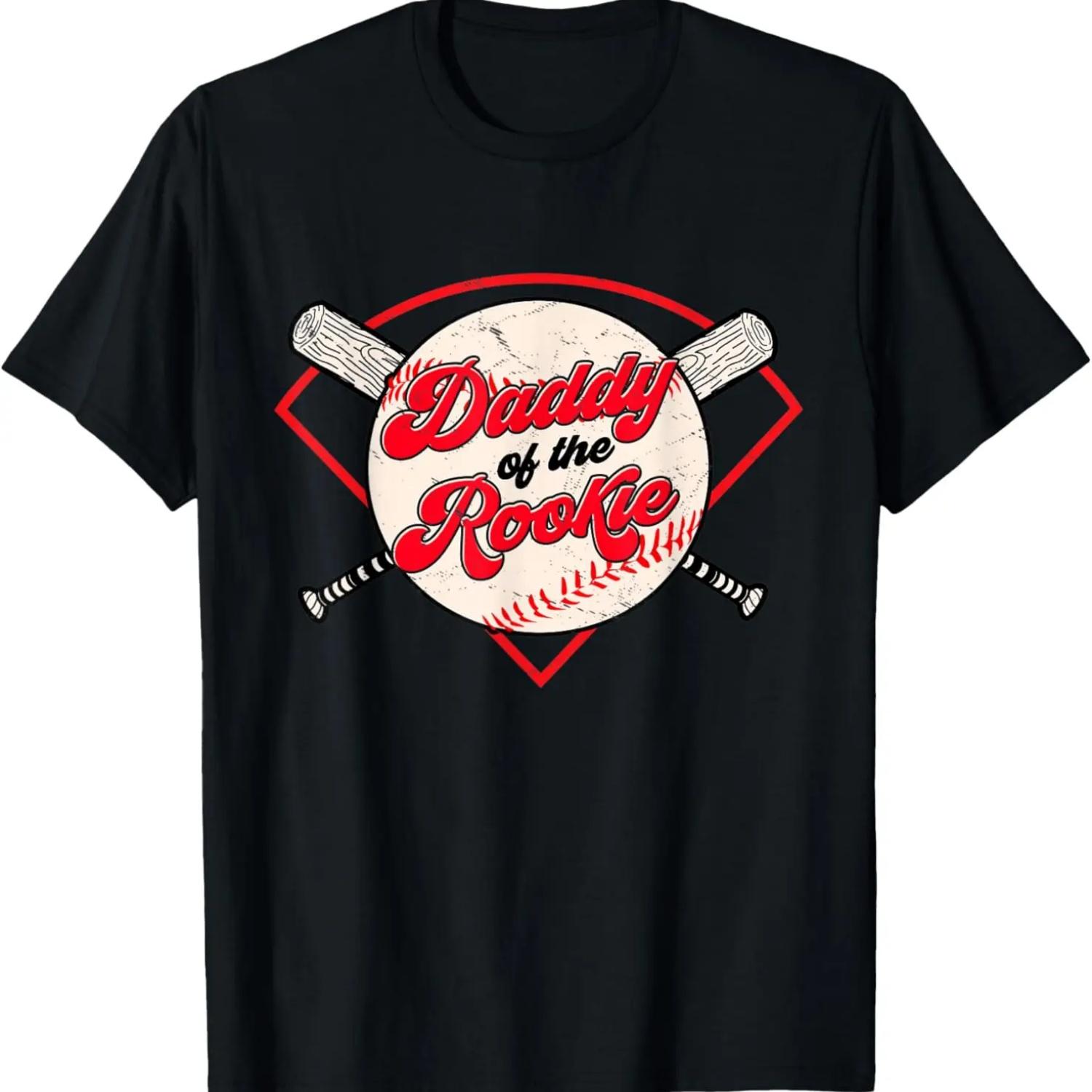 Funny Vintage Baseball Dad Papa Daddy of the Rookie T-Shirt XXXXXL чёрный
Funny Vintage Baseball Dad Papa Daddy of the Rookie T-Shirt XXXXXL чёрный