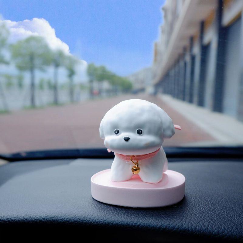 Cute and Lively Puppy Car Air Freshener Creative Ornament Dashboard Decoration Flameless Aroma Diffuser Stone Gift Pink Base Puppy Ornament
Cute and Lively Puppy Car Air Freshener Creative Ornament Dashboard Decoration Flameless Aroma Diffuser Stone Gift Pink Base Puppy Ornament