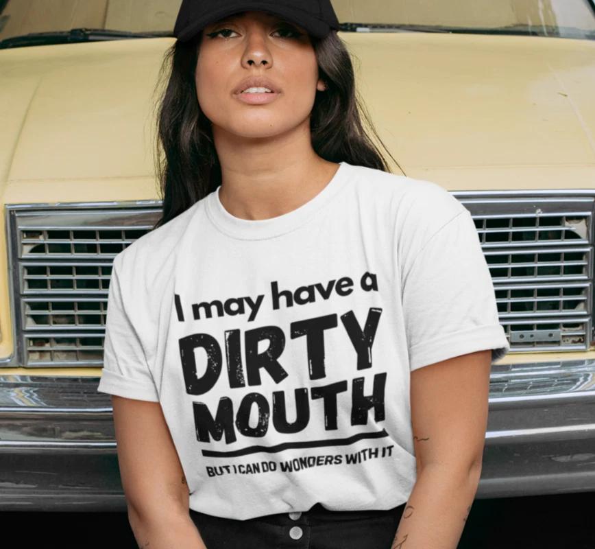 Dirty Mouth T Shirt Mature Content Funny Adult Dark Humor Joke Immature GIFT TEE 3XL
Dirty Mouth T Shirt Mature Content Funny Adult Dark Humor Joke Immature GIFT TEE 3XL