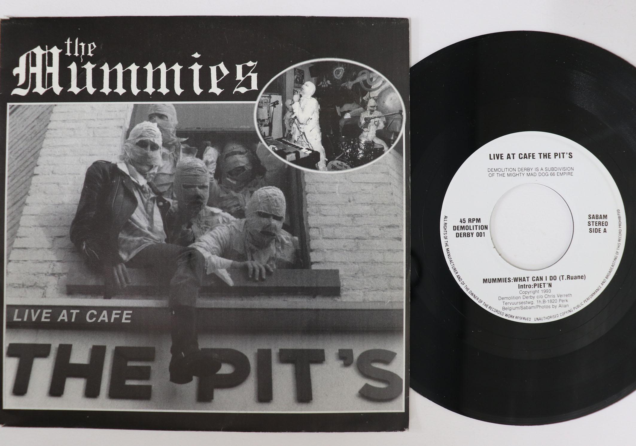 7inch Record MUMMIES SUPERCHARGER Live At Cafe The Pits 001 DEMOLITION DER 1993 Belgium Rock Used
7inch Record MUMMIES SUPERCHARGER Live At Cafe The Pits 001 DEMOLITION DER 1993 Belgium Rock Used