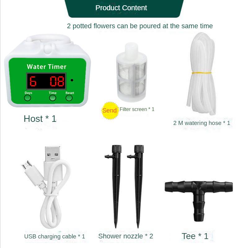 Sprinkler Irrigation Watering Drip Timer Intelligent Flower Garden Cultivation Automatic Lazy Man Water Drip Pot Plant Spraying
Sprinkler Irrigation Watering Drip Timer Intelligent Flower Garden Cultivation Automatic Lazy Man Water Drip Pot Plant Spraying