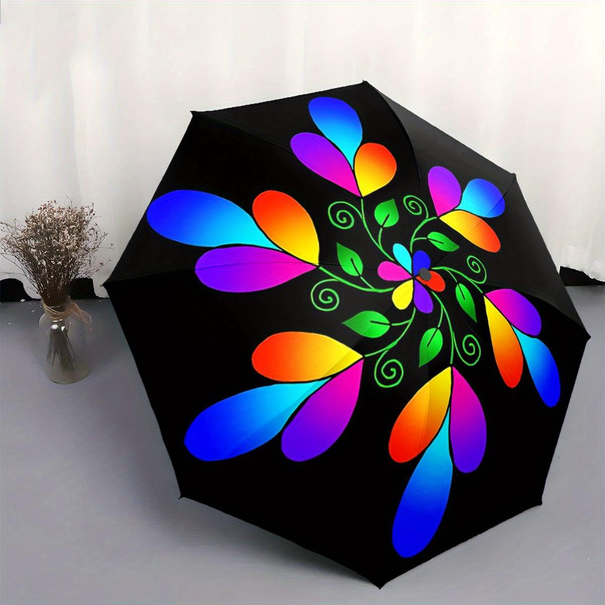 Automatic Open/Close Umbrella with One-Touch Button - Compact Folding Design, 8-Rib Sturdy Frame, Lightweight & Portable for W (as the picture,Iron&8K)
Automatic Open/Close Umbrella with One-Touch Button - Compact Folding Design, 8-Rib Sturdy Frame, Lightweight & Portable for W (as the picture,Iron&8K)
