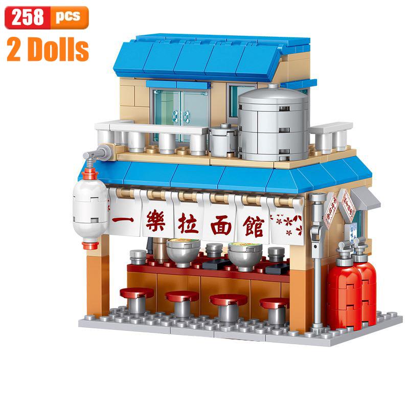 Idea Streetview Yile Ramen Shop Building Blocks Creative Noodle House Model Bricks Toys for Boy Birthday Gift синий
Idea Streetview Yile Ramen Shop Building Blocks Creative Noodle House Model Bricks Toys for Boy Birthday Gift синий