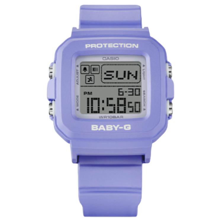 Casio Baby-G Series 100M Waterproof Quartz Movement Resin Strap Watch Women watches Gray BGD-10K-6PR Regular Watch Box
Casio Baby-G Series 100M Waterproof Quartz Movement Resin Strap Watch Women watches Gray BGD-10K-6PR Regular Watch Box