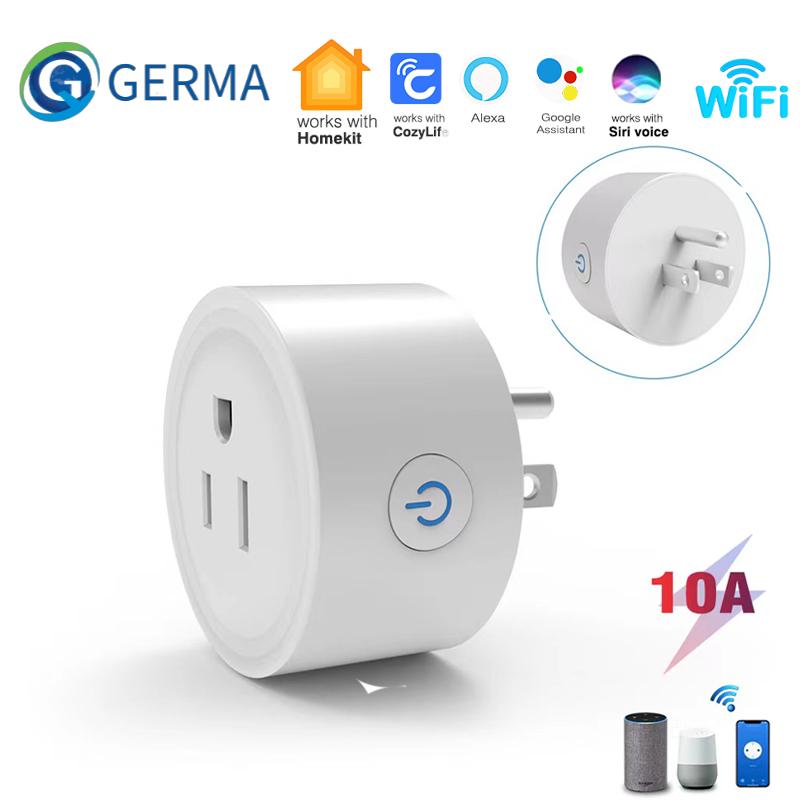 Germa Wi-Fi Us умная розетка-адаптер 10a беспроводной пульт дистанционного управления Siri с голосовым управлением розетка синхронизации Apple Homekit для Ios US Plug Homekit
Germa Wi-Fi Us умная розетка-адаптер 10a беспроводной пульт дистанционного управления Siri с голосовым управлением розетка синхронизации Apple Homekit для Ios US Plug Homekit
