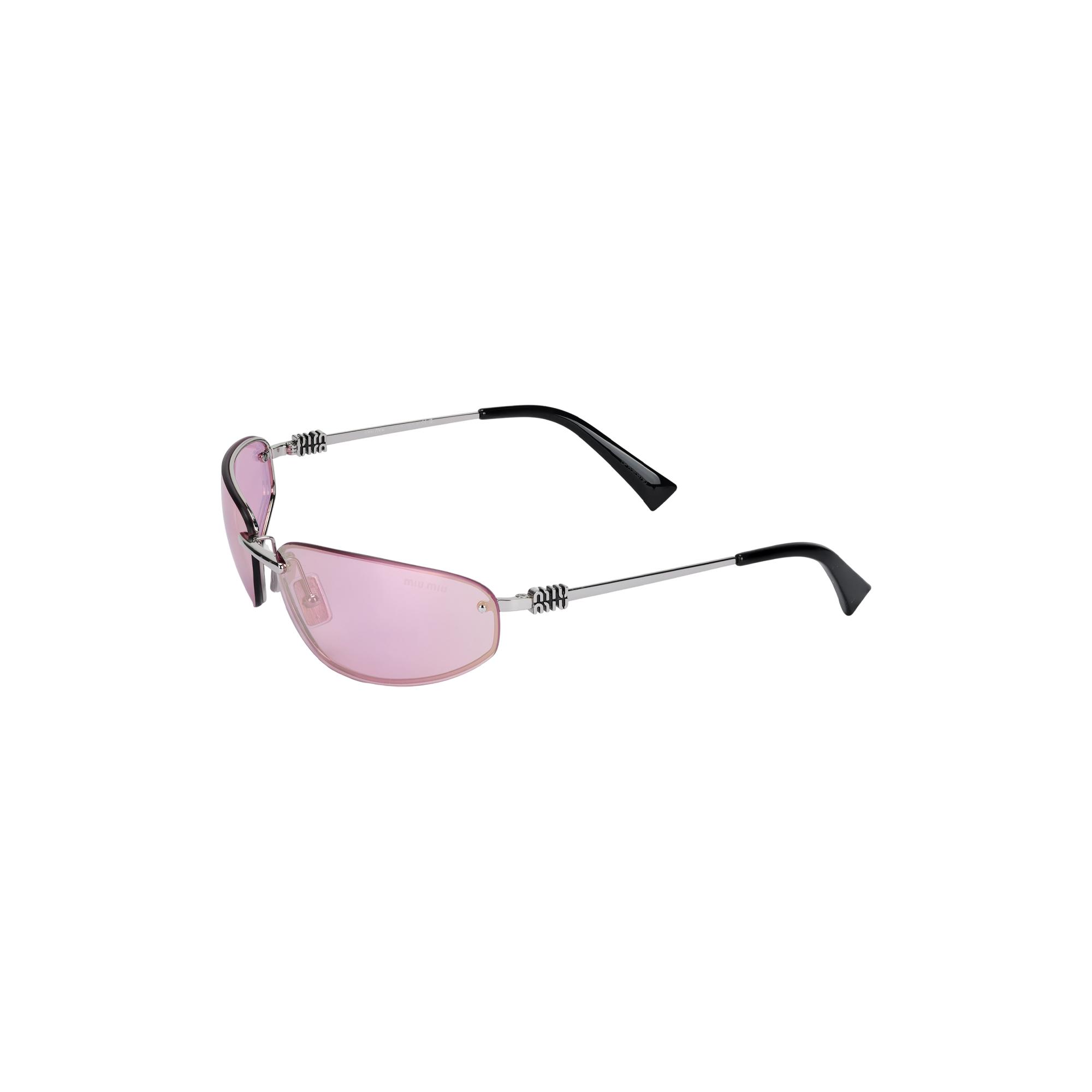 Miu Miu Logo Rectangle Sunglasses Unisex sunglasses Steel-Gray SMUA50_M1BC_FE70J_C_068 Eyeglass Case/Pouch+Box
Miu Miu Logo Rectangle Sunglasses Unisex sunglasses Steel-Gray SMUA50_M1BC_FE70J_C_068 Eyeglass Case/Pouch+Box