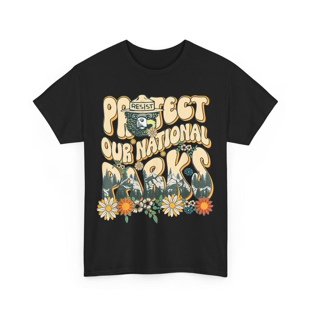 Retro Groovy Protect Our National Parks Bear Funny T-Shirt S
Retro Groovy Protect Our National Parks Bear Funny T-Shirt S