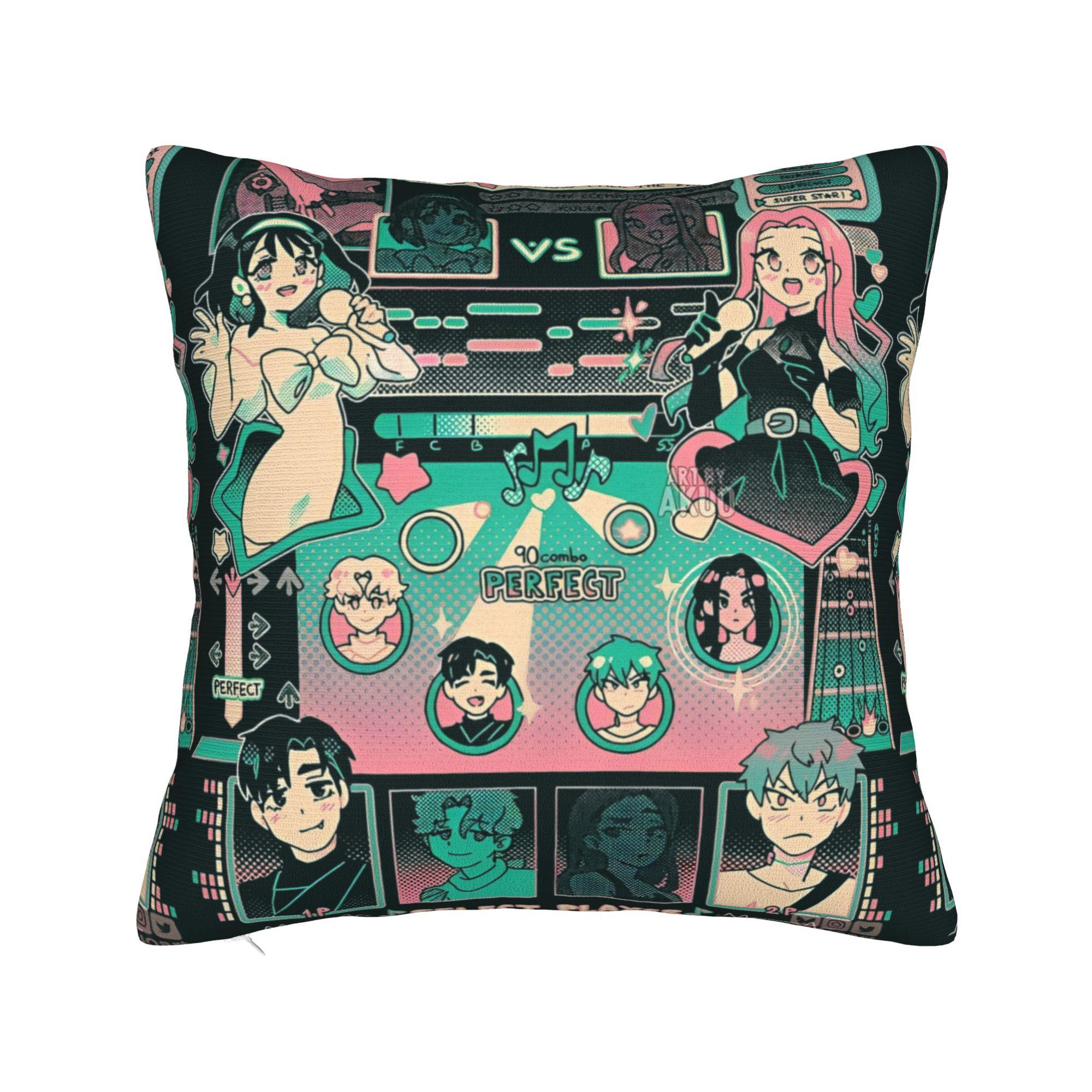 Alien Stage Anime Square Pillow Case Cushion Covers Awesome Polyester Decor Pillowcase for Home 4040cm 30x30cm 12x12in
Alien Stage Anime Square Pillow Case Cushion Covers Awesome Polyester Decor Pillowcase for Home 4040cm 30x30cm 12x12in