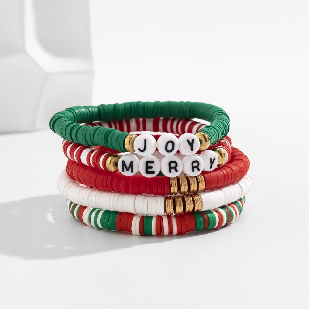 Colorful Merry Christmas Bracelet Adjustable Santa Hat Hand Chain Friendship
Colorful Merry Christmas Bracelet Adjustable Santa Hat Hand Chain Friendship