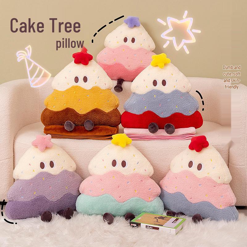Christmas Cake Tree Pillow & Blanket: 2-in-1 Air Conditioning Quilt, Office Cushion, Car Nap Blanket, Backrest Cushion Only 45cm (incl. 55cm legs) x 50cm 0.5kg мятный зеленый
Christmas Cake Tree Pillow & Blanket: 2-in-1 Air Conditioning Quilt, Office Cushion, Car Nap Blanket, Backrest Cushion Only 45cm (incl. 55cm legs) x 50cm 0.5kg мятный зеленый