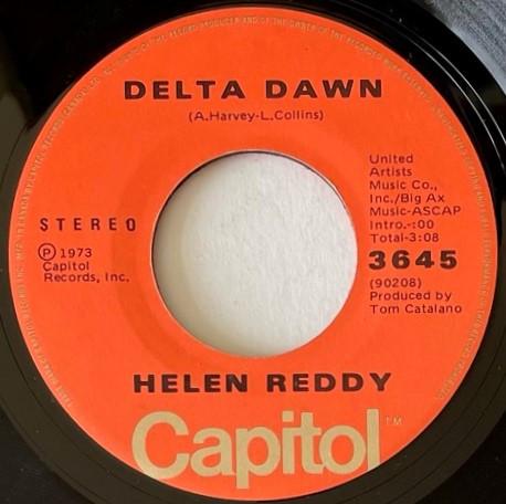 7inch Record HELEN REDDY - Delta Dawn / If We Could Still Be F 3645 Capitol Records 1973 Canada Rock Used
7inch Record HELEN REDDY - Delta Dawn / If We Could Still Be F 3645 Capitol Records 1973 Canada Rock Used