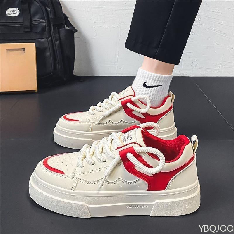 Summer New Men s Shoes with Thick Soles and Versatile Casual and Simple Board Shoes Comfortable and Wear-resistant Sports Shoes 39 красный
Summer New Men s Shoes with Thick Soles and Versatile Casual and Simple Board Shoes Comfortable and Wear-resistant Sports Shoes 39 красный