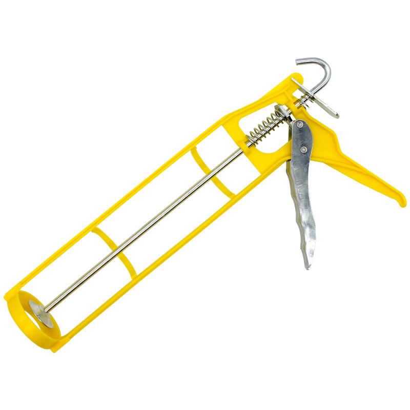 Yellow Silicone Lightweight Labor-Saving Caulking Gun
Yellow Silicone Lightweight Labor-Saving Caulking Gun