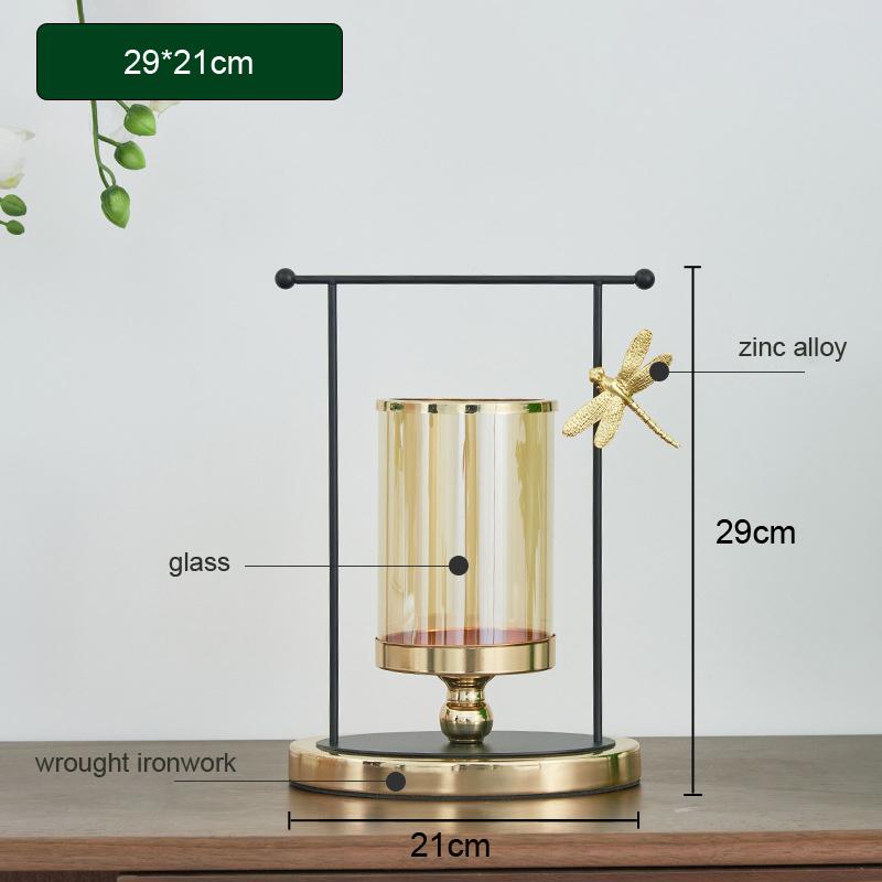 Metal Frame Glass Vase Flower Arrangements Decorative Items Home Room Table Furnishing Ornaments Store Office Desk Handicrafts
Metal Frame Glass Vase Flower Arrangements Decorative Items Home Room Table Furnishing Ornaments Store Office Desk Handicrafts