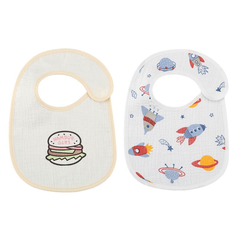 Quick-Dry Waterproof Pure Cotton Baby Bib for Feeding and Drool
Quick-Dry Waterproof Pure Cotton Baby Bib for Feeding and Drool