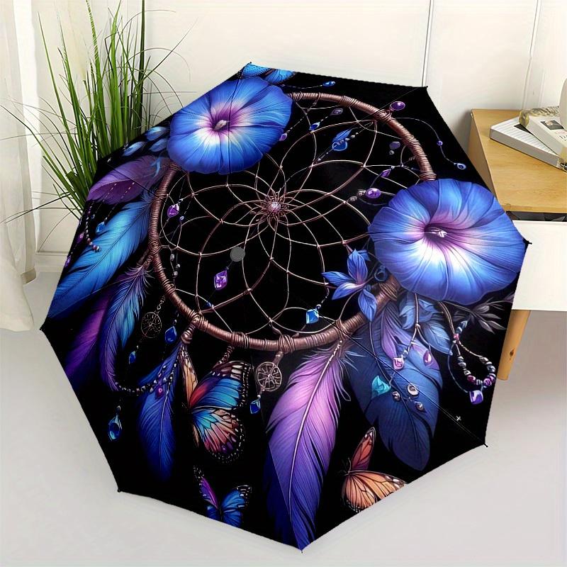 1pc Dreamcatcher with Flowers and Butterflies Umbrella with Plastic Handle,Suitable for All Seasons Home Travel Outdoor UmbrellaB1846
1pc Dreamcatcher with Flowers and Butterflies Umbrella with Plastic Handle,Suitable for All Seasons Home Travel Outdoor UmbrellaB1846