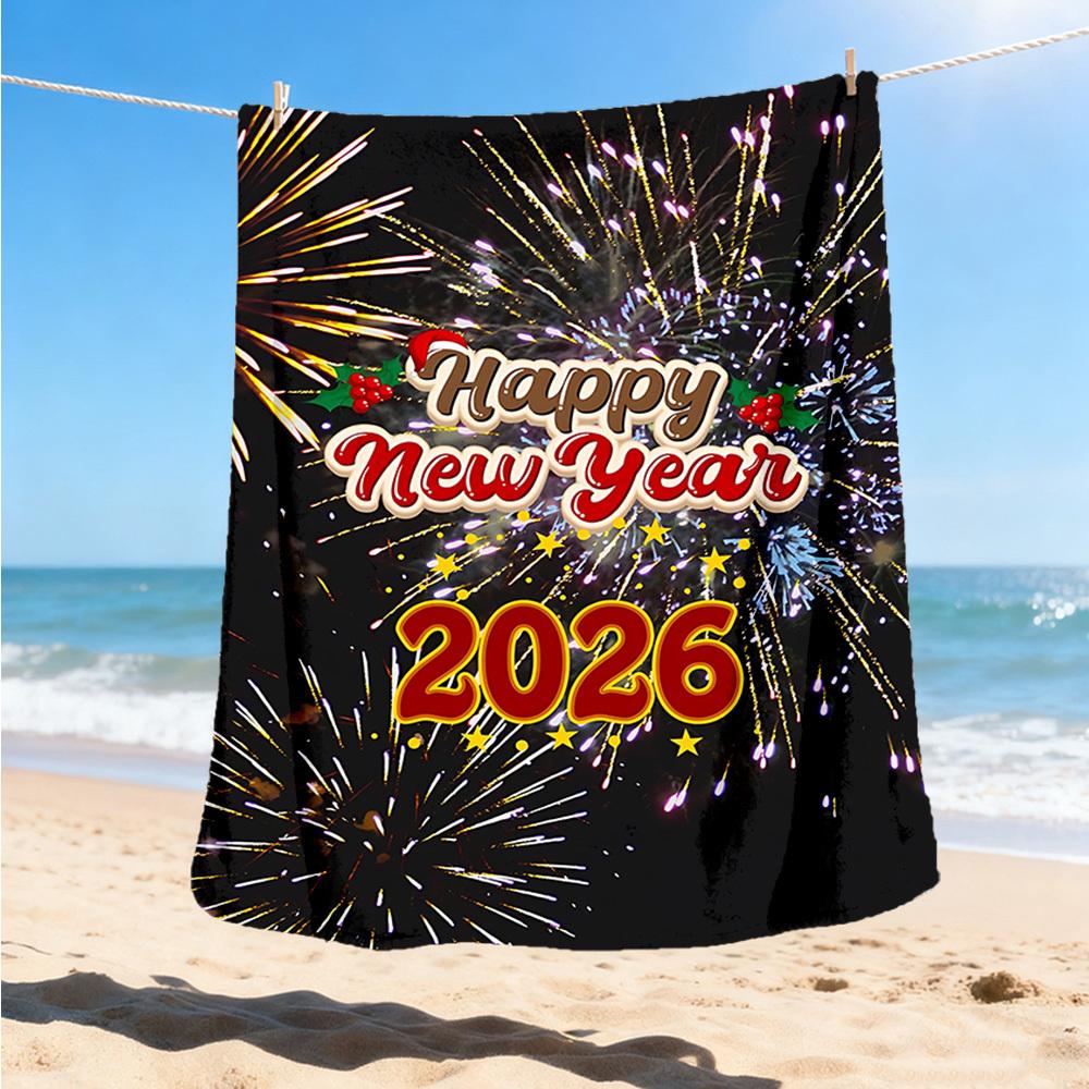 1pc New Year 2026 Fireworks Outdoor Blanket - Lightweight Flannel Throw For Travel, Camping, Livingroom, Couch, Chair yy251114232 75x90cm
1pc New Year 2026 Fireworks Outdoor Blanket - Lightweight Flannel Throw For Travel, Camping, Livingroom, Couch, Chair yy251114232 75x90cm