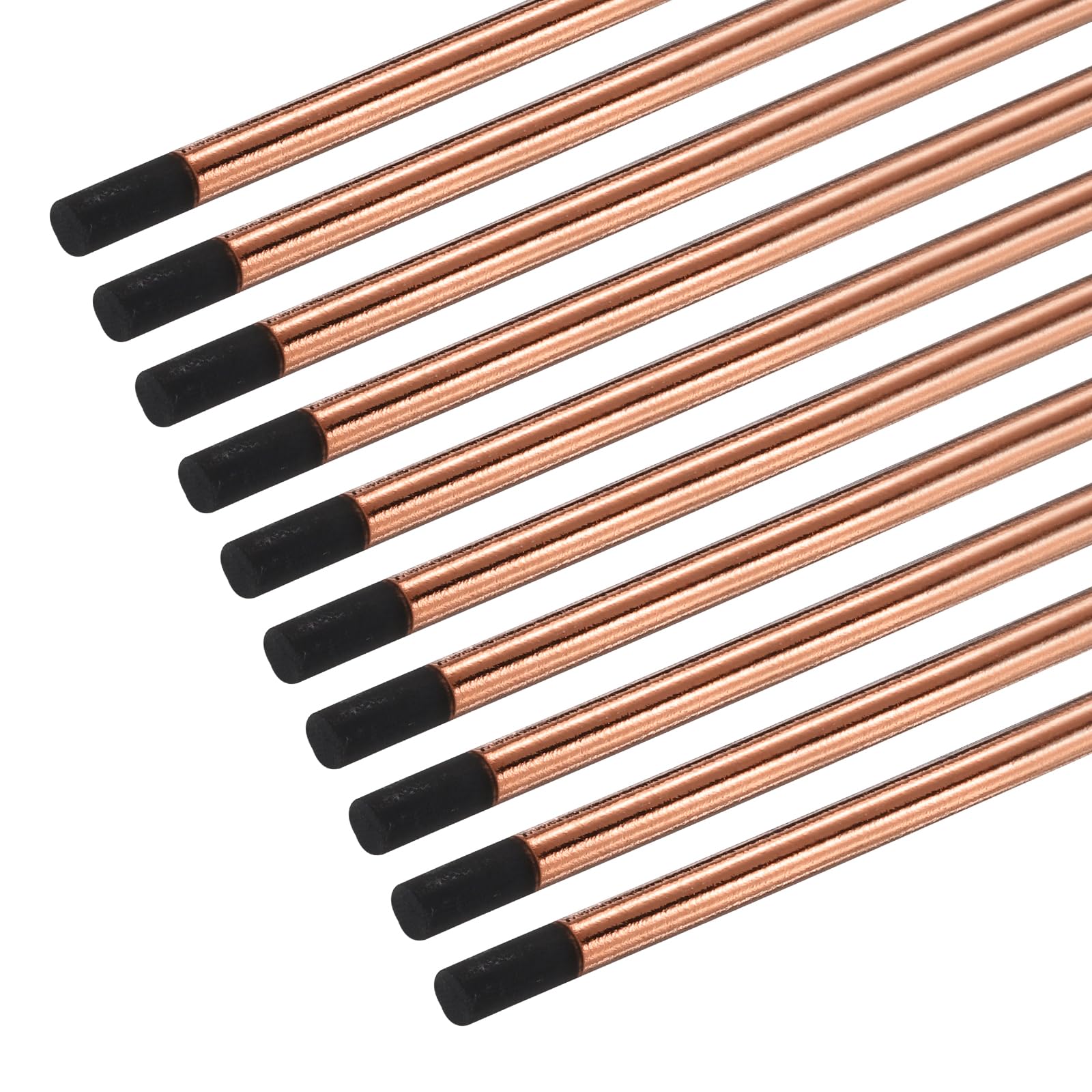 PATIKIL Set of 20 11mmx305mm Carbon Arc Air Gouging Rod Copper Graphite Coated Gouging Electrode Rod for Welding (0.4 x12 ) латунний
PATIKIL Set of 20 11mmx305mm Carbon Arc Air Gouging Rod Copper Graphite Coated Gouging Electrode Rod for Welding (0.4 x12 ) латунний