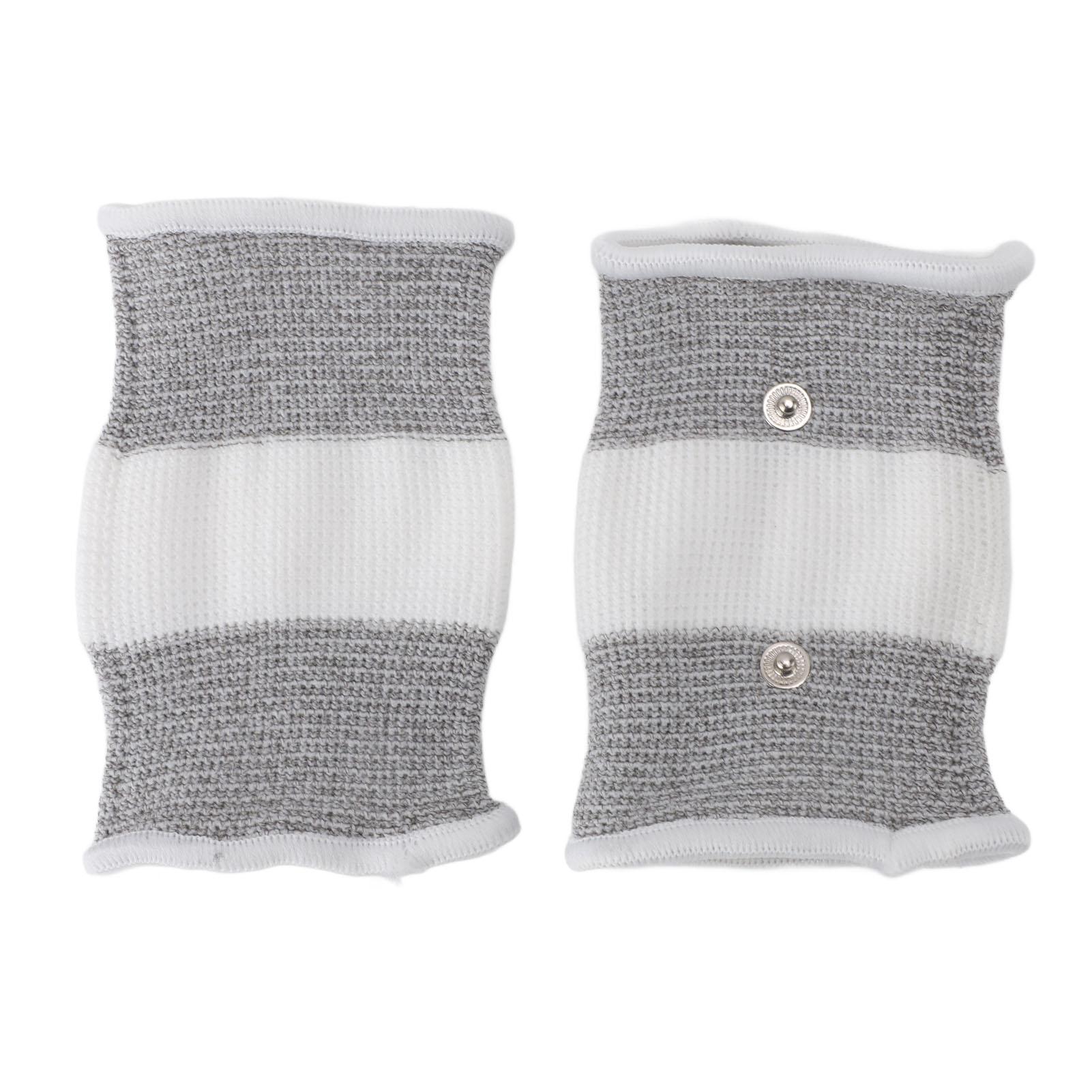 1 Pair TENS Conductive Wristband Elastic Silver Fiber Improve Circulation Electrode Wrist Wrap for Arthritis Tendonitis
1 Pair TENS Conductive Wristband Elastic Silver Fiber Improve Circulation Electrode Wrist Wrap for Arthritis Tendonitis