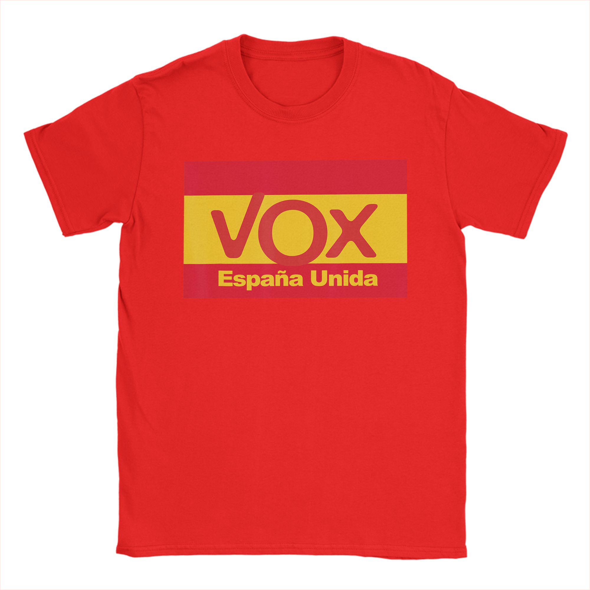 Vox Espana Unida T Shirt Summer Harajuku TShirts Unisex 100 Cotton O Neck Plus Size 5XL Clothing Short Sleeve Vintage Tshirt S
Vox Espana Unida T Shirt Summer Harajuku TShirts Unisex 100 Cotton O Neck Plus Size 5XL Clothing Short Sleeve Vintage Tshirt S