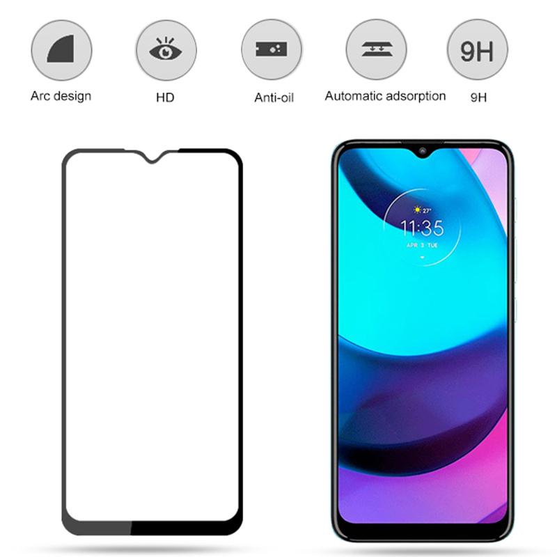 Плівка для екрану MOCOLO HD із вибухонебезпечним покриттям, повністю клейкою, із шовковим друком, із загартованим склом для Motorola Moto E20 Black
Плівка для екрану MOCOLO HD із вибухонебезпечним покриттям, повністю клейкою, із шовковим друком, із загартованим склом для Motorola Moto E20 Black