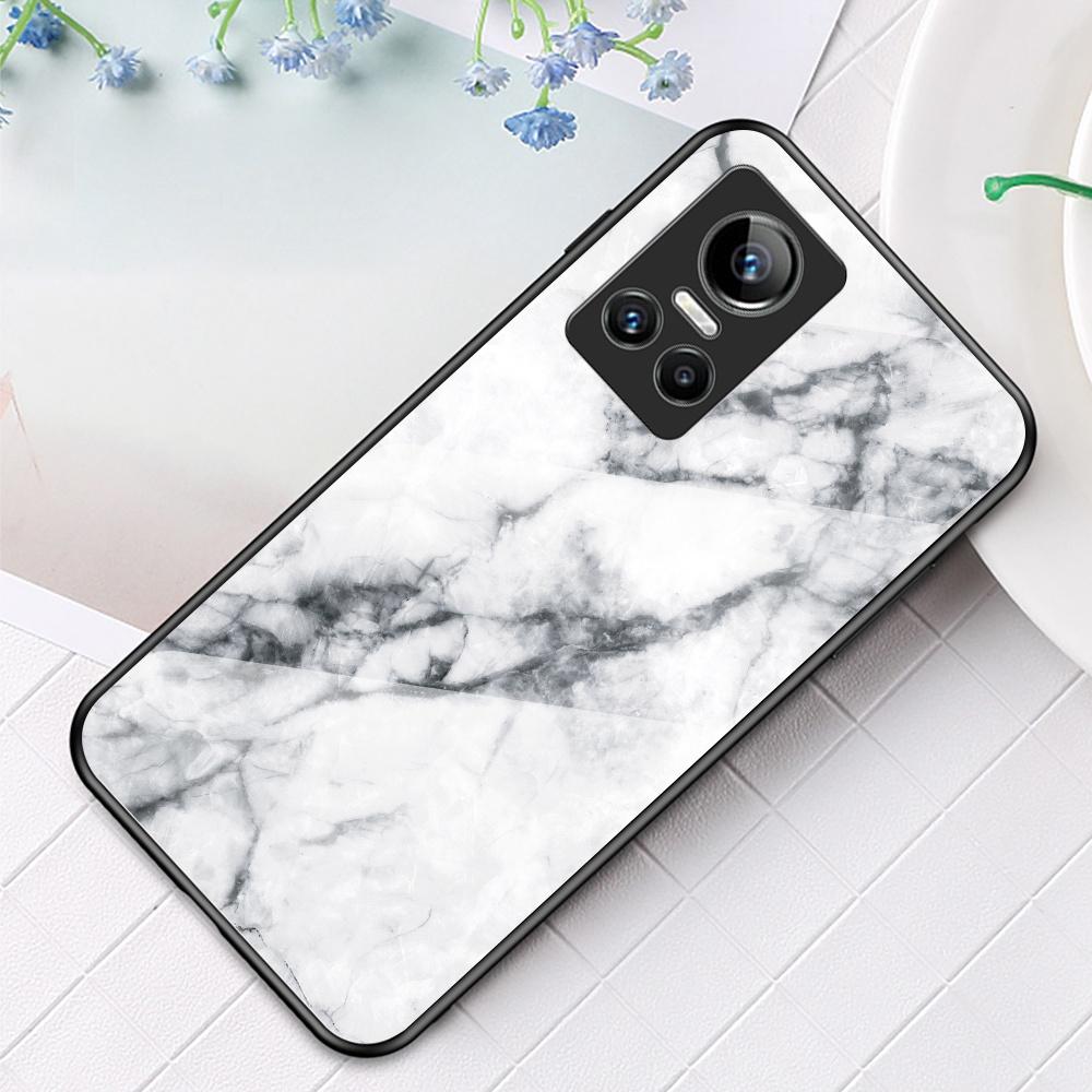 For Realme GT Neo3 Marble Pattern Tempered Glass+PC+TPU Phone Cover Scratch-Resistant Cell Phone Case White Marble
For Realme GT Neo3 Marble Pattern Tempered Glass+PC+TPU Phone Cover Scratch-Resistant Cell Phone Case White Marble