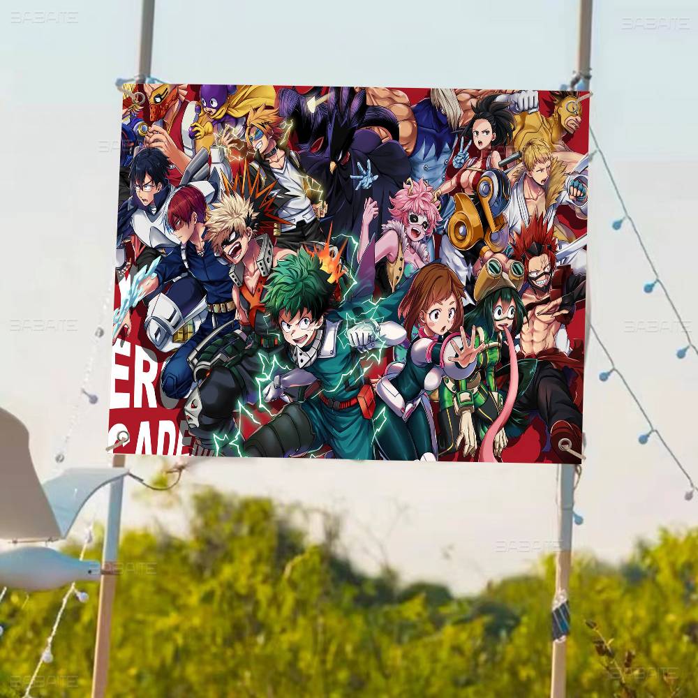 My Hero Academia Cool Cartoon Retro Flags Multiple Choice Living Studio Booth Interior Decoration Banner 74x94cm(29x37in)
My Hero Academia Cool Cartoon Retro Flags Multiple Choice Living Studio Booth Interior Decoration Banner 74x94cm(29x37in)