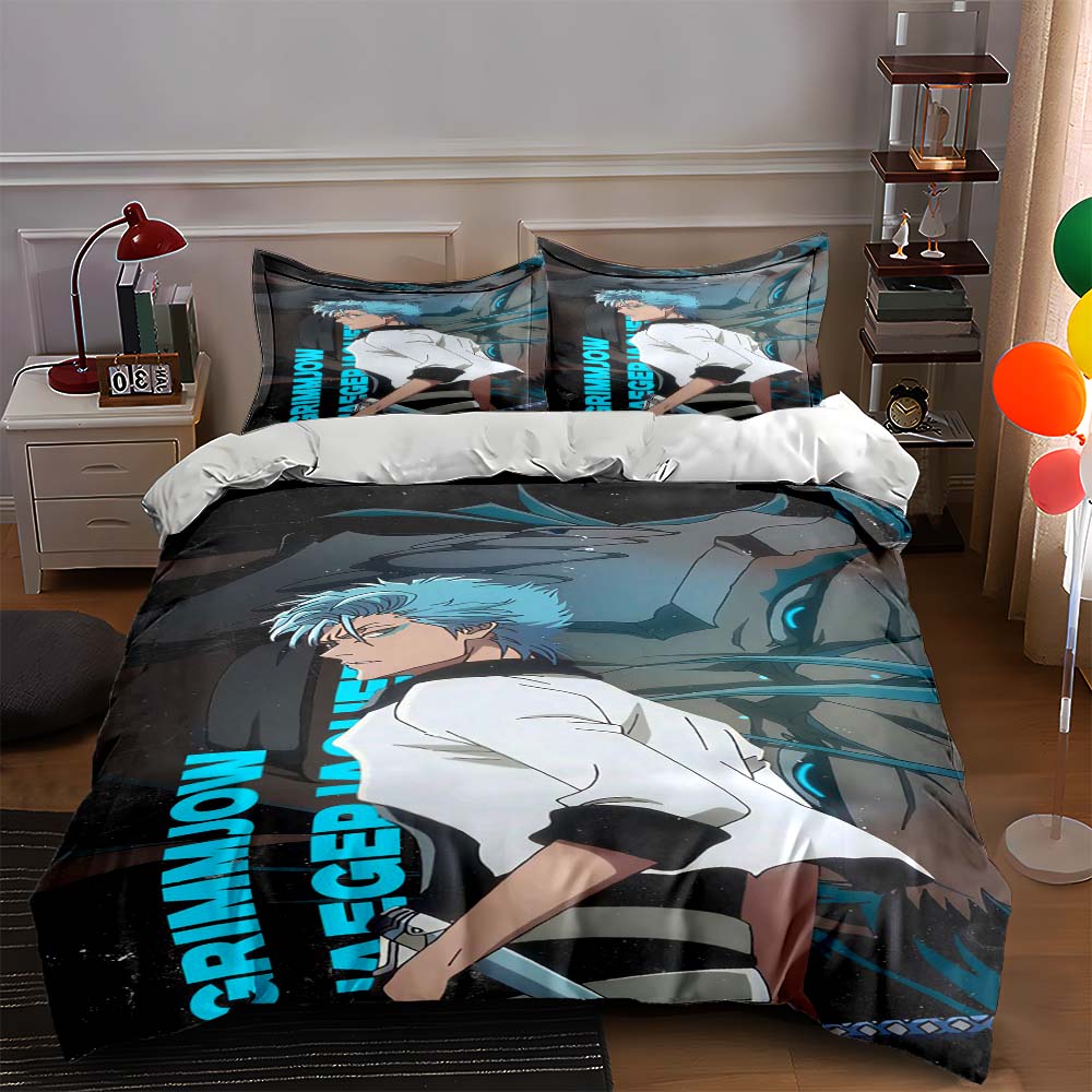 Anime character portrait. Bedding Duvet cover sets Duvet covers Pillowcases gifts (1 * Duvet Cover 2 * Pillowcases, without duvet insert) 135x200cm
Anime character portrait. Bedding Duvet cover sets Duvet covers Pillowcases gifts (1 * Duvet Cover 2 * Pillowcases, without duvet insert) 135x200cm