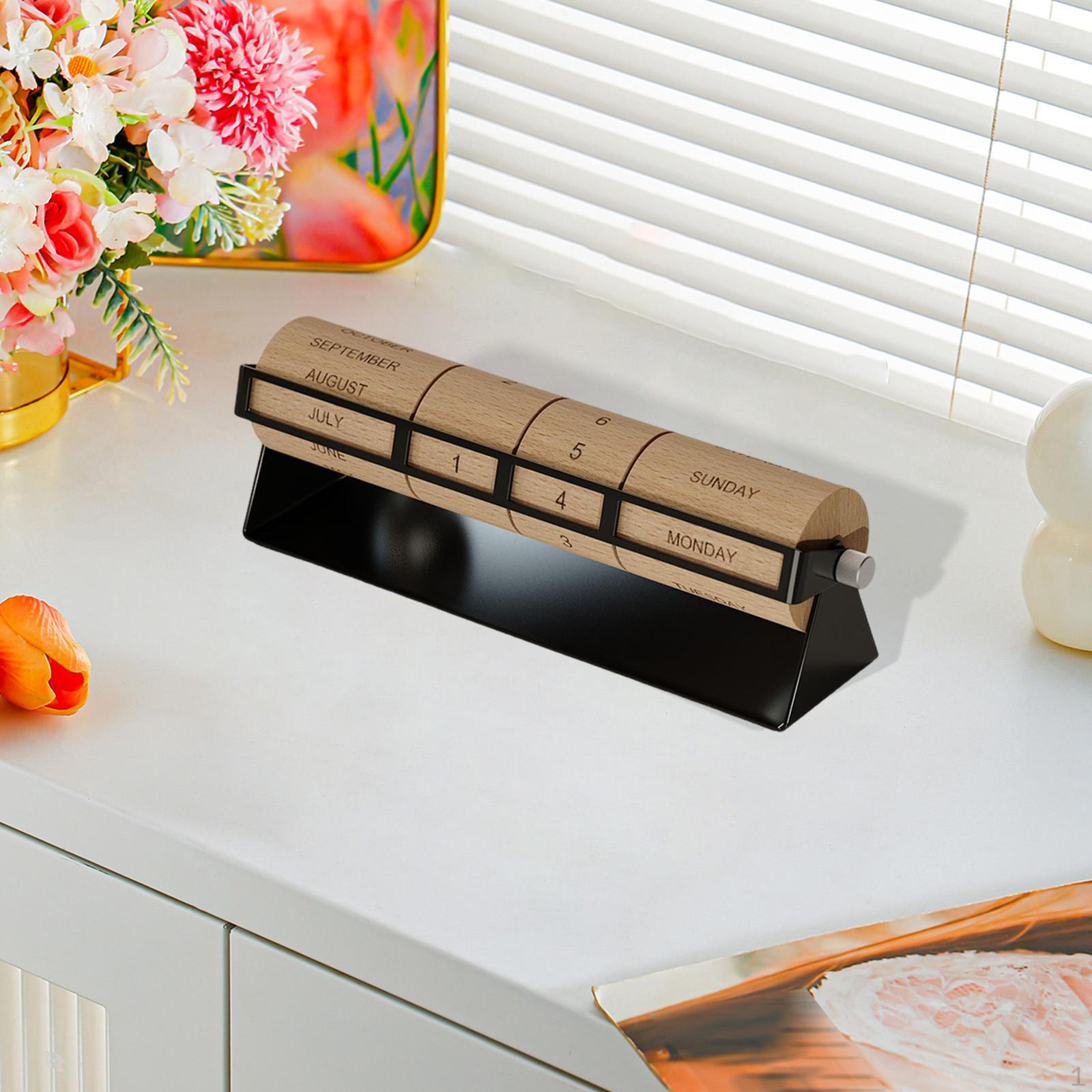Rotary Desk Calendar Collection for Living Room Home Cabinet Bookshelf Decoration чорний
Rotary Desk Calendar Collection for Living Room Home Cabinet Bookshelf Decoration чорний
