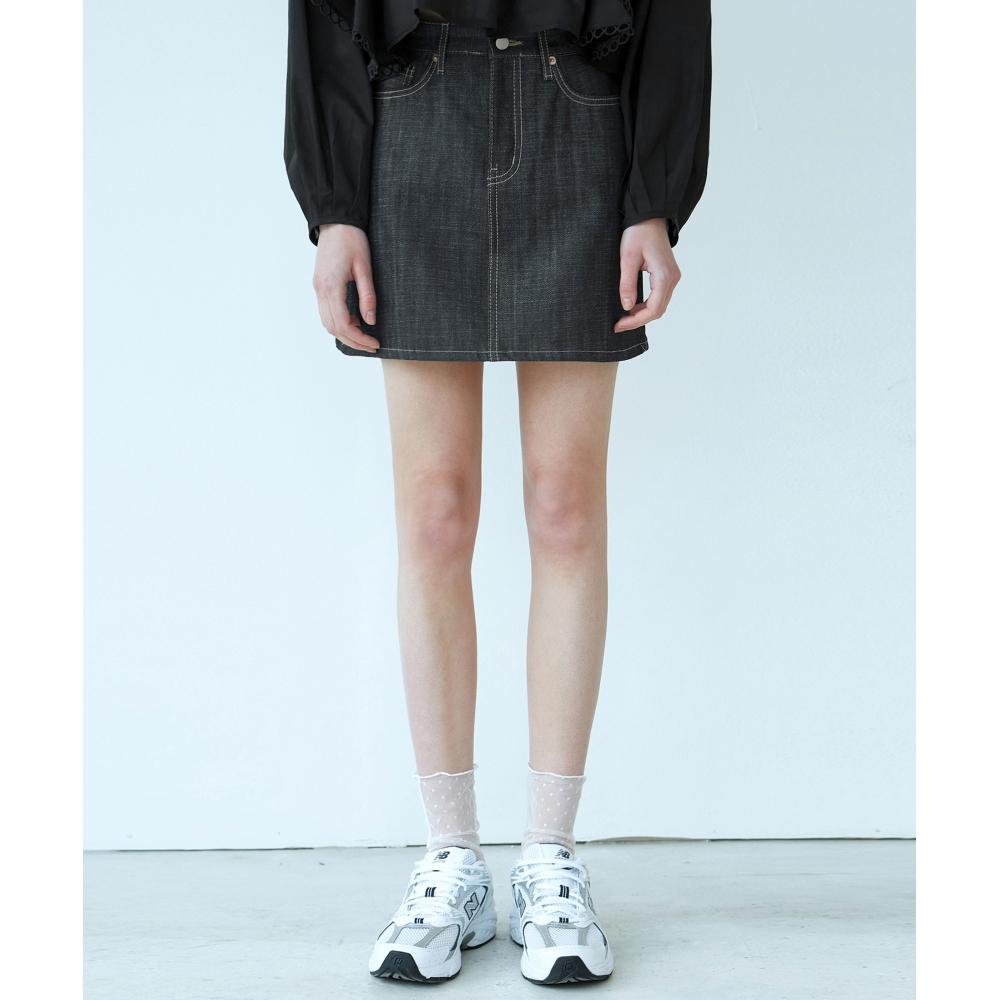 NICKNICOLE Джинсовая мини-юбкаИндиго
NICKNICOLE Джинсовая мини-юбкаИндиго