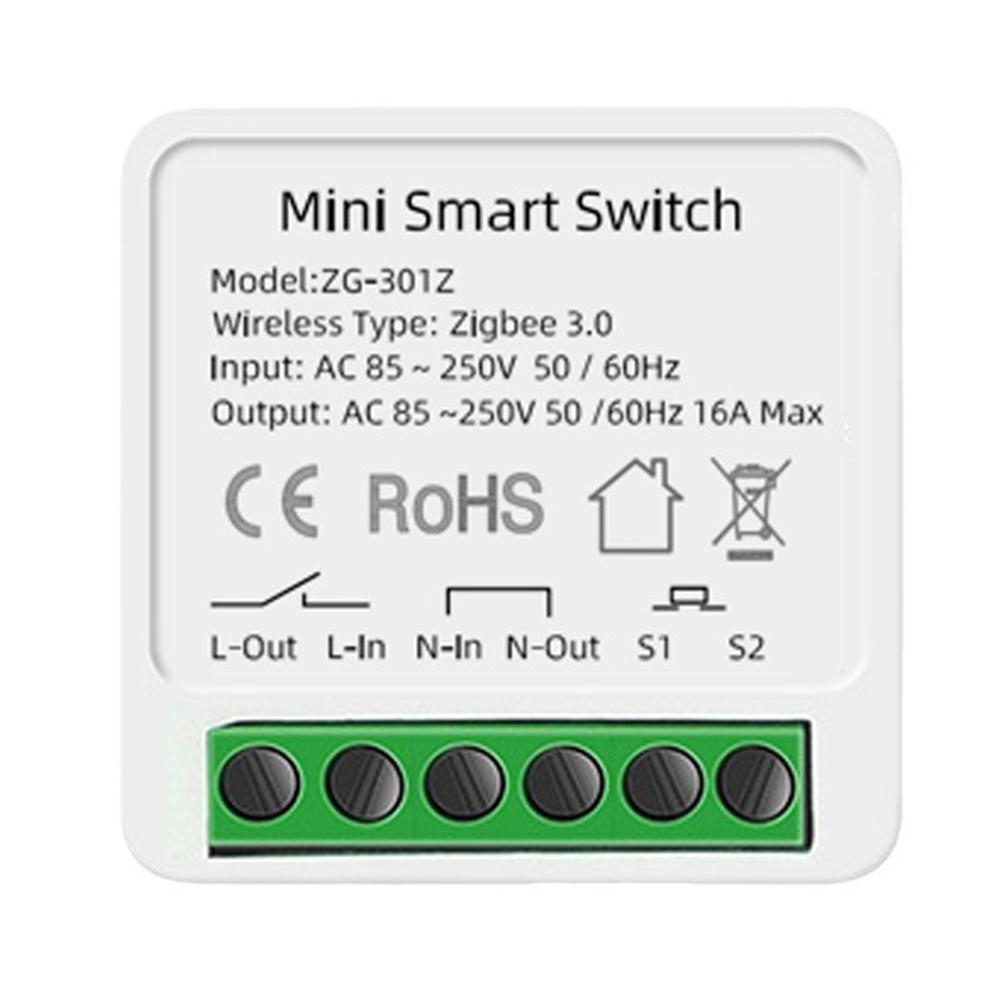 Розумний Міні-Вимикач для Zigbee 3.0 з Навантаженням 16А Двонаправлений Контроль Реле Часу Сумісний з Для Tuya та Голосовим Керуванням China Mainland
Розумний Міні-Вимикач для Zigbee 3.0 з Навантаженням 16А Двонаправлений Контроль Реле Часу Сумісний з Для Tuya та Голосовим Керуванням China Mainland