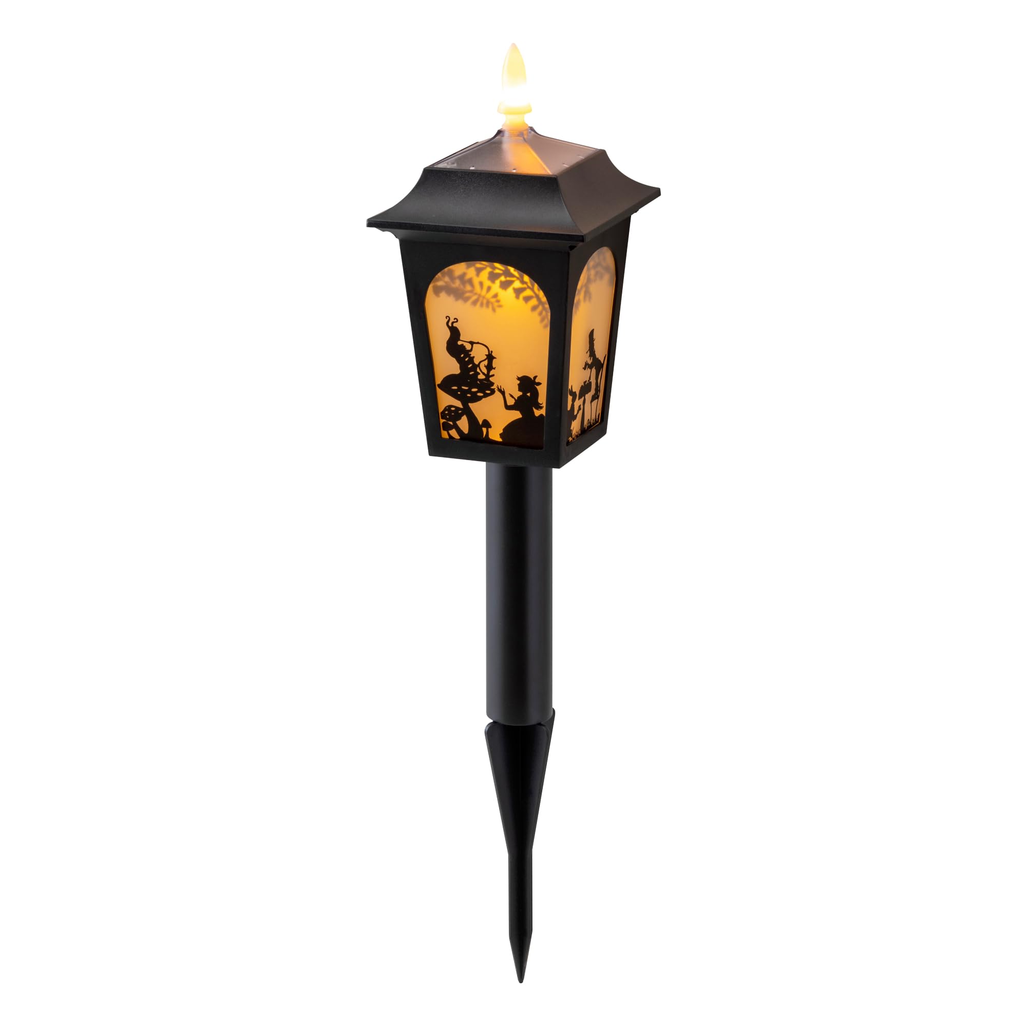 Takasho Solar Light, Alice in Wonderland Silhouette Light, Black, Outdoor Garden Light, Waterproof, Resin and Glass, TA-L02
Takasho Solar Light, Alice in Wonderland Silhouette Light, Black, Outdoor Garden Light, Waterproof, Resin and Glass, TA-L02