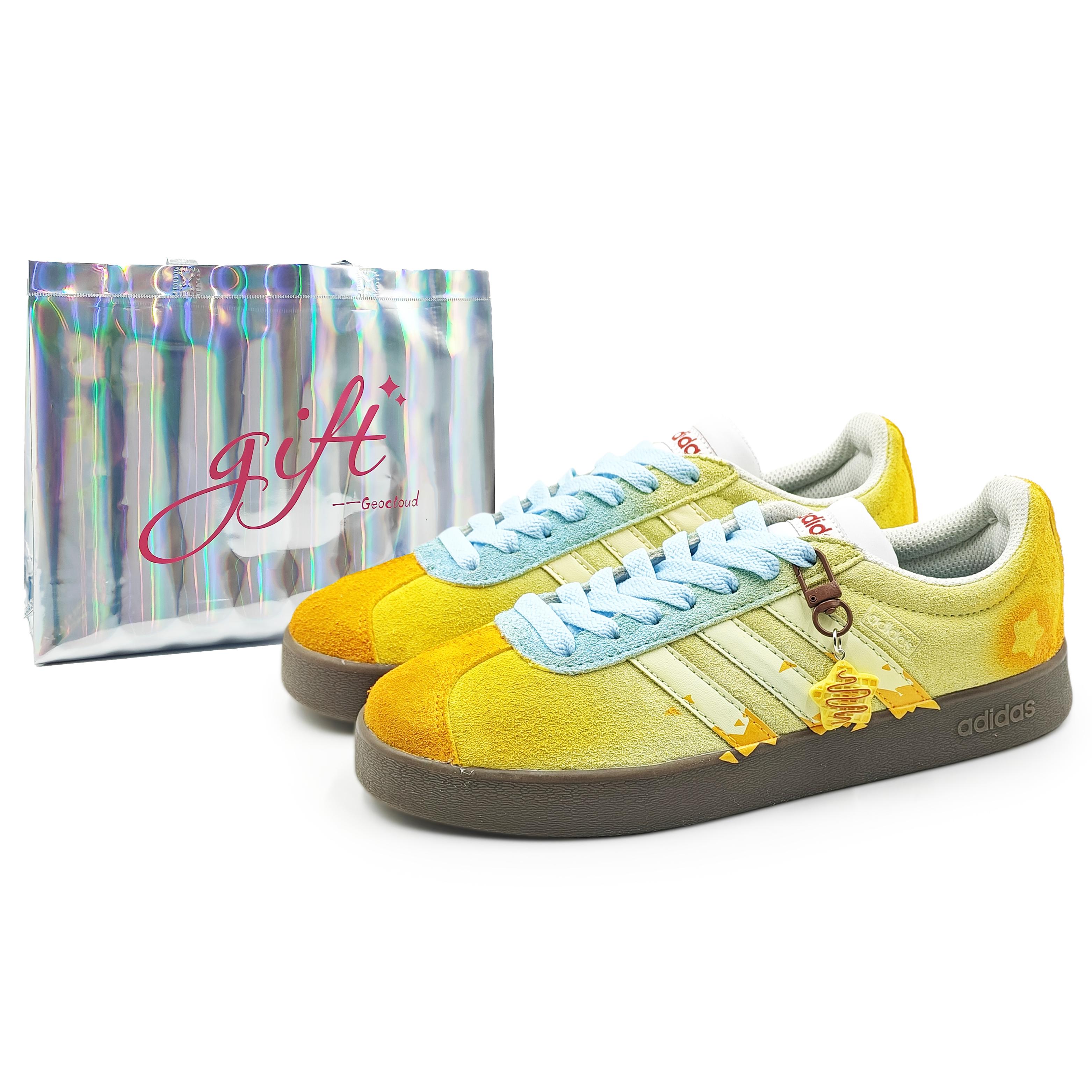 Adidas VL COURT 2.0 Cushioning, Wear Resistant Low top Skateboard Shoes Unisex Yellow HQ1802(Team1284- S) 41⅓
Adidas VL COURT 2.0 Cushioning, Wear Resistant Low top Skateboard Shoes Unisex Yellow HQ1802(Team1284- S) 41⅓