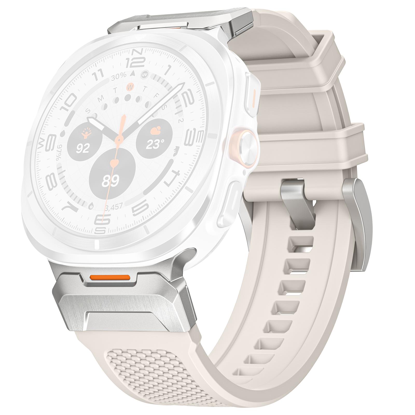 AHASTYLE BO05 For Samsung Galaxy Watch Ultra 47mm Rubber Strap with Stainless Steel Buckle Sport Style Watch Band
AHASTYLE BO05 For Samsung Galaxy Watch Ultra 47mm Rubber Strap with Stainless Steel Buckle Sport Style Watch Band