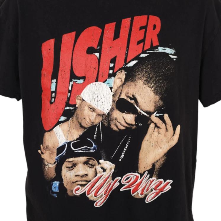 Usher T Shirt Mens Size Large Black My Way Rap Tee Style R&B M
Usher T Shirt Mens Size Large Black My Way Rap Tee Style R&B M