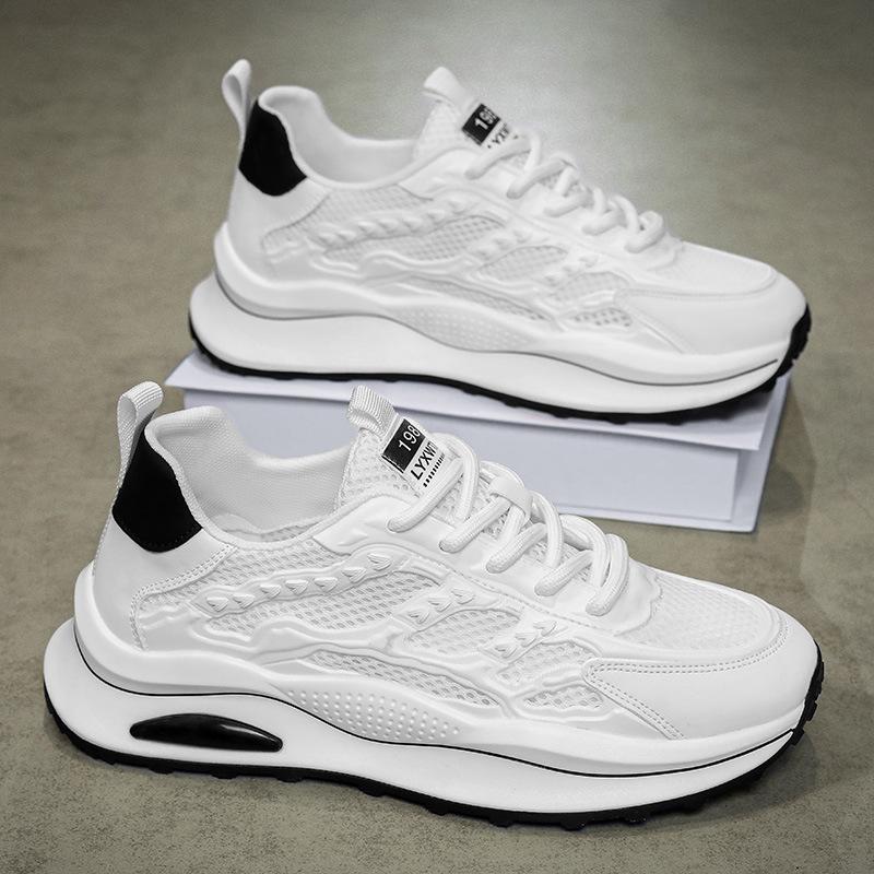 Men s breathable mesh shoes summer hollow running shoes comfortable soft-soled student trendy shoes thin mesh versatile white shoes 44
Men s breathable mesh shoes summer hollow running shoes comfortable soft-soled student trendy shoes thin mesh versatile white shoes 44