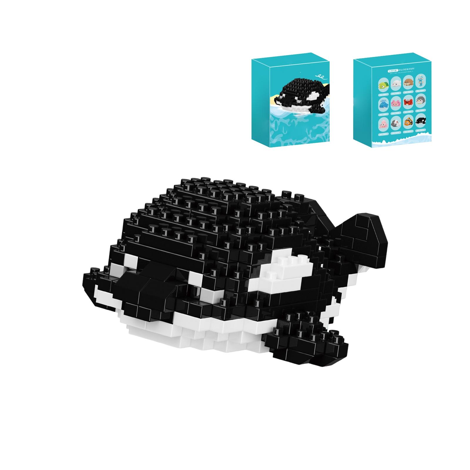 Cartoon Ocean Animal Model Miniature Building Block Toy One Size
Cartoon Ocean Animal Model Miniature Building Block Toy One Size