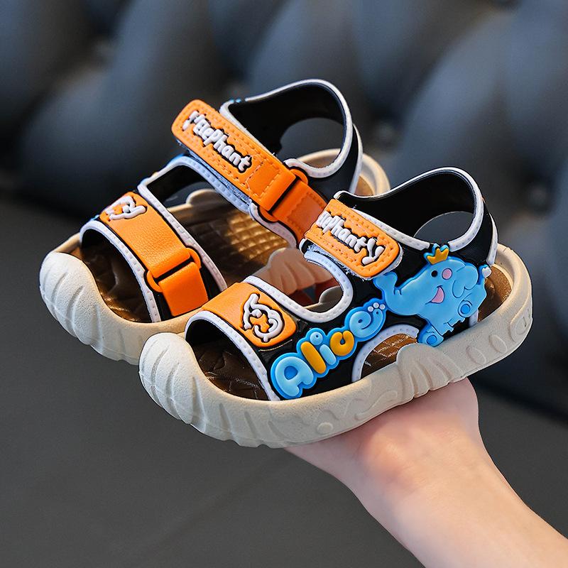 Boys sandals2026New trendy summer soft-soled cartoon cute children s beach shoes for toddlers and boys 30Inner Length18.5cm помаранчевий
Boys sandals2026New trendy summer soft-soled cartoon cute children s beach shoes for toddlers and boys 30Inner Length18.5cm помаранчевий